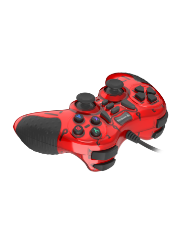 GENESIS MANGAN 200 Rojo USB 2.0 Gamepad Analógico/Digital PC