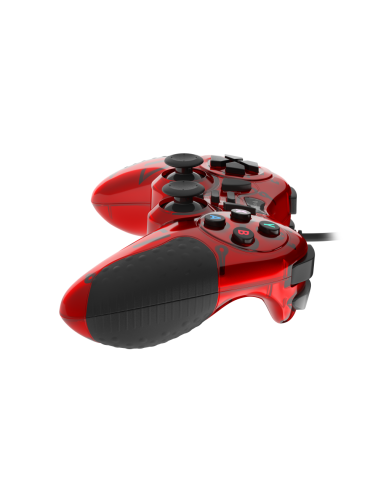 GENESIS MANGAN 200 Rojo USB 2.0 Gamepad Analógico/Digital PC