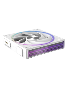 Zalman ZM-DF120 WHITE sistema de refrigeración para ordenador Placa base Ventilador 12,4 cm Blanco 1 pieza(s)