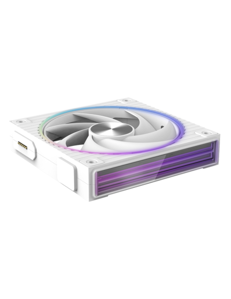 Zalman ZM-DF120 WHITE sistema de refrigeración para ordenador Placa base Ventilador 12,4 cm Blanco 1 pieza(s)