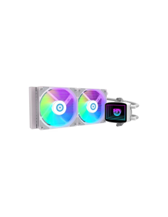 Hiditec LDCR10003 sistema de refrigeración para ordenador Procesador Sistema de refrigeración líquida todo en uno 12 cm Blanco 1