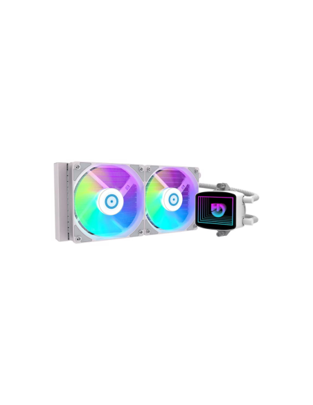 Hiditec LDCR10003 sistema de refrigeración para ordenador Procesador Sistema de refrigeración líquida todo en uno 12 cm Blanco 1