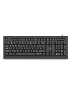 Ewent EW3286 teclado Universal USB QWERTY Español Negro