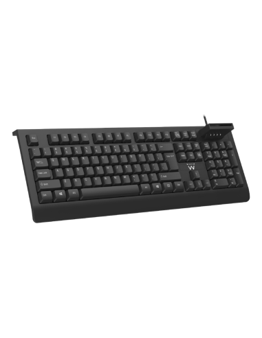 Ewent EW3286 teclado Universal USB QWERTY Español Negro