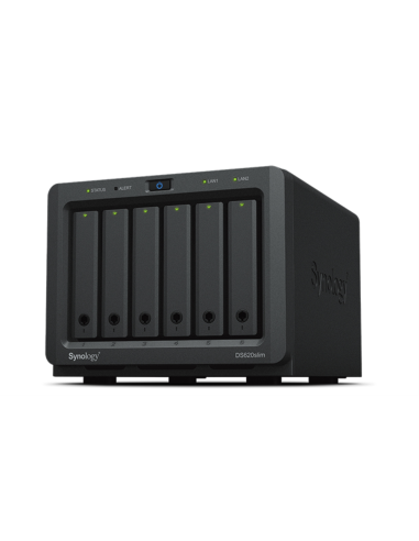 Synology DiskStation DS620SLIM servidor de almacenamiento NAS Escritorio Intel® Celeron® J3355 2 GB DDR3L 0 TB DiskStation Manag