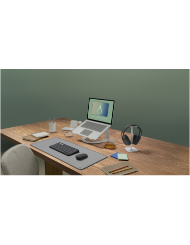 Logitech 920-012227 teclado Ratón incluido Universal RF Wireless + Bluetooth QWERTY Español Grafito