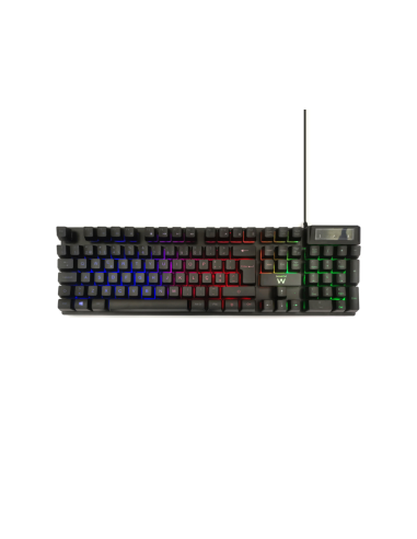 Ewent PL3319 teclado Juego USB QWERTY Portugués Negro