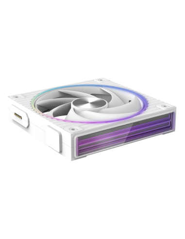 Zalman ZM-DF120 WHITE sistema de refrigeración para ordenador Placa base Ventilador 12,4 cm Blanco 1 pieza(s)