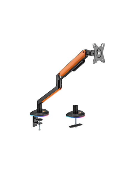 AISENS DT32TSR-249 soporte para monitor Negro, Naranja Escritorio