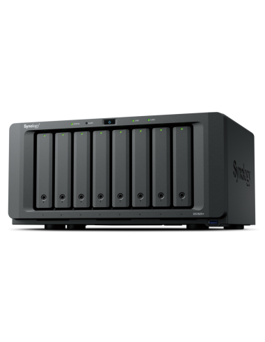 Synology DiskStation DS1825+ servidor de almacenamiento NAS Ryzen Embedded V1500B 8 GB DDR4 0 TB Negro
