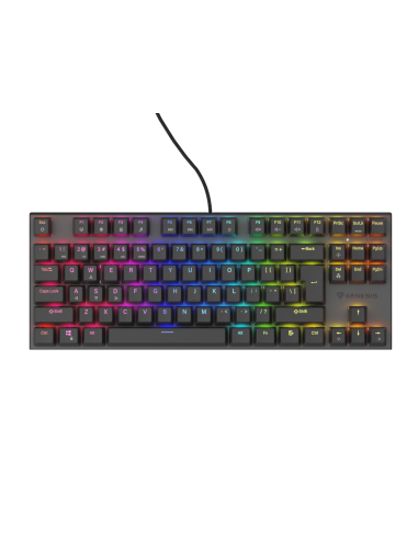 GENESIS Thor 303 TKL teclado Juego USB QWERTY Español Negro