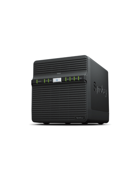 Synology DiskStation DS423 servidor de almacenamiento NAS Realtek RTD1619B 2 GB DDR4 0 TB DiskStation Manager Negro
