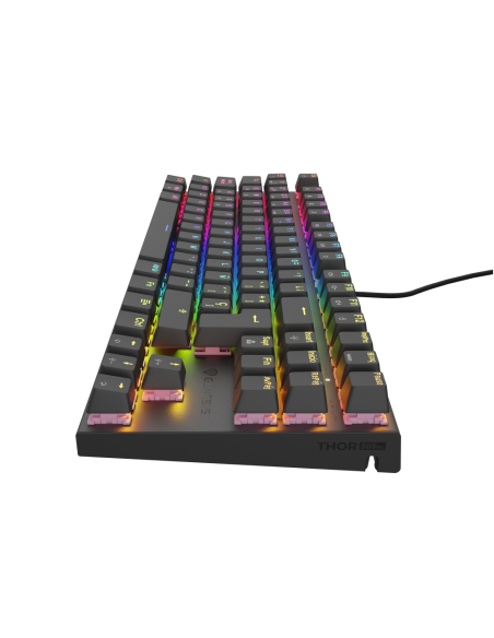 GENESIS Thor 303 TKL teclado Juego USB QWERTY Español Negro