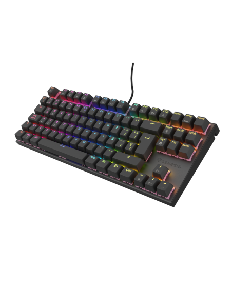 GENESIS Thor 303 TKL teclado Juego USB QWERTY Español Negro