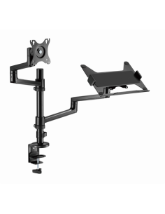 Gembird MA-DA-04 soporte para monitor 81,3 cm (32") Escritorio Negro