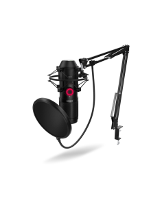 Krom Kapsule Negro Micrófono para PC