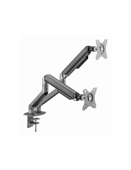 Gembird MA-DA2-05 soporte para monitor 81,3 cm (32") Escritorio Gris