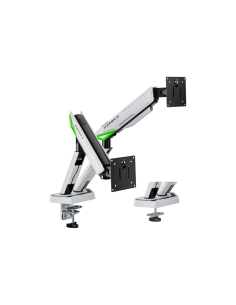 AISENS DT38TSR-345 soporte para monitor 96,5 cm (38") Escritorio Negro, Blanco