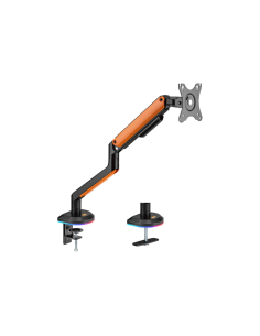 AISENS DT32TSR-249 soporte para monitor Negro, Naranja Escritorio