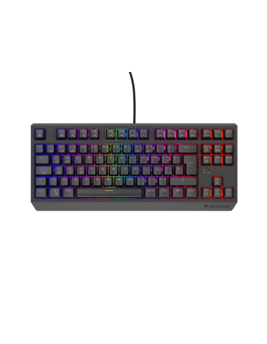 GENESIS Thor 230 TKL teclado Juego USB QWERTY Español Negro