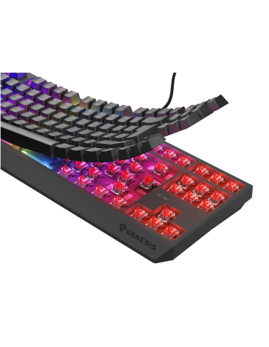 GENESIS Thor 230 TKL teclado Juego USB QWERTY Español Negro