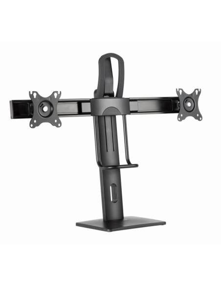 Gembird MS-D2-01 soporte para monitor 68,6 cm (27") Escritorio Negro