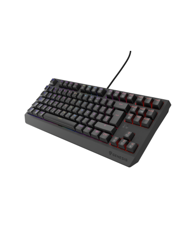 GENESIS Thor 230 TKL teclado Juego USB QWERTY Español Negro