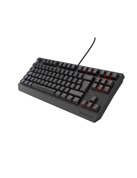 GENESIS Thor 230 TKL teclado Juego USB QWERTY Español Negro