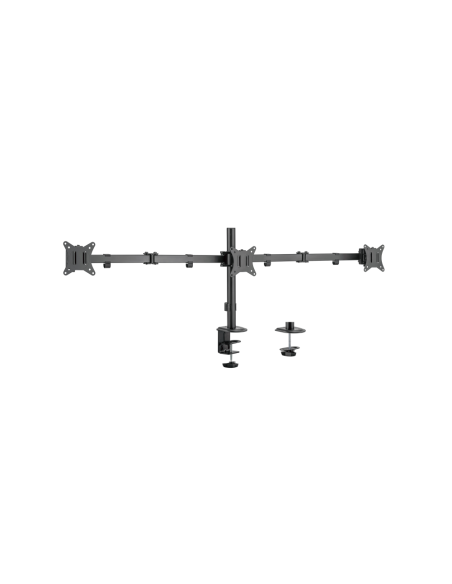 Ewent EW1513 soporte para monitor 68,6 cm (27") Negro Escritorio