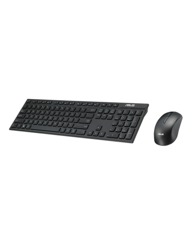 ASUS W2500 teclado Ratón incluido Juego RF inalámbrico QWERTY Negro