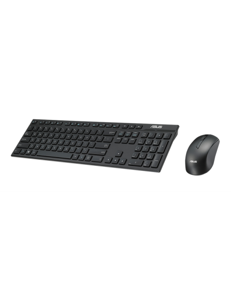 ASUS W2500 teclado Ratón incluido Juego RF inalámbrico QWERTY Negro