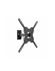 AISENS Soporte ECO giratorio, inclinable para monitor/TV 30kg (2 Pivotes) de 32-55, Negro