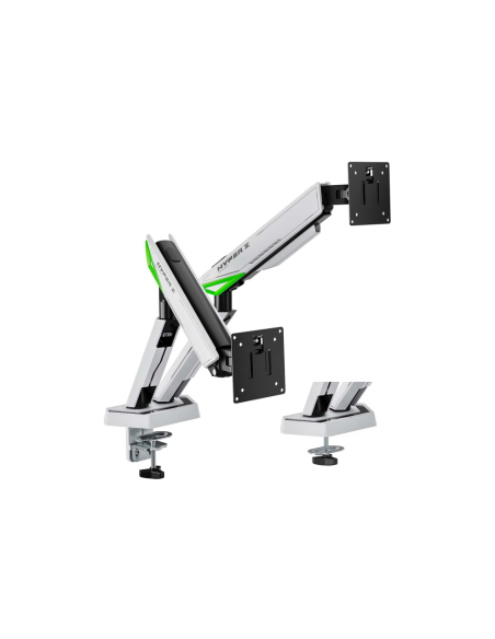 AISENS DT38TSR-345 soporte para monitor 96,5 cm (38") Escritorio Negro, Blanco