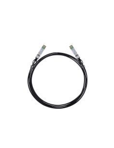 TP-Link Omada SM5220-3M Cable de fibra óptica e InfiniBand SFP+ DAC Negro