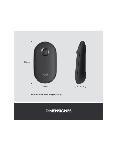 Logitech 920-009198 teclado Ratón incluido Universal RF inalámbrico QWERTY Español Grafito
