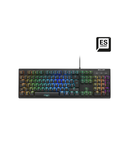 Sharkoon SKILLER SGK30 teclado Juego USB QWERTY Español Negro