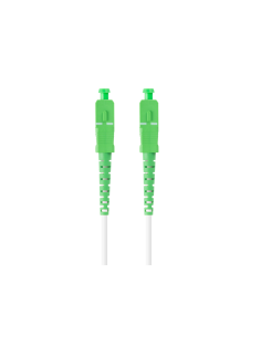 Lanberg FO-SASA-SS31-0200-WH Cable de fibra óptica e InfiniBand 20 m SC Blanco