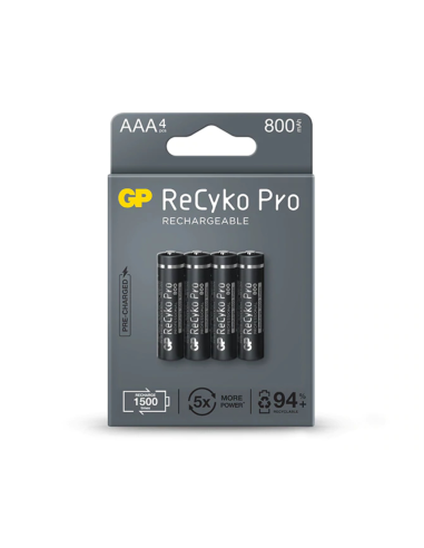 GP Batteries ReCyko Pro Batería recargable AAA Níquel-metal hidruro (NiMH)