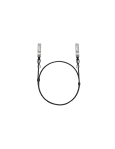 TP-Link Omada SM6220-1M Cable de fibra óptica e InfiniBand SFP28 Negro, Plata