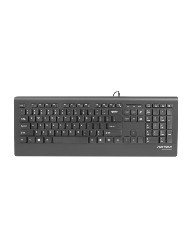 NATEC Barracuda teclado Universal USB QWERTY Español Negro
