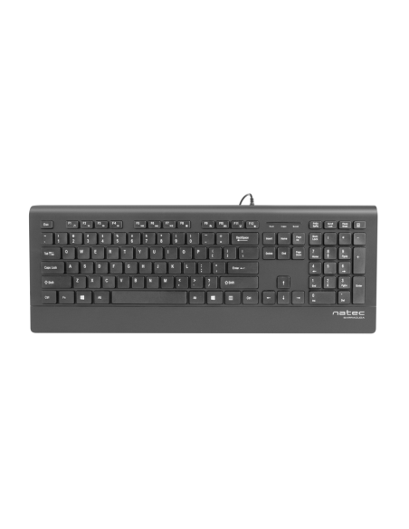 NATEC Barracuda teclado Universal USB QWERTY Español Negro