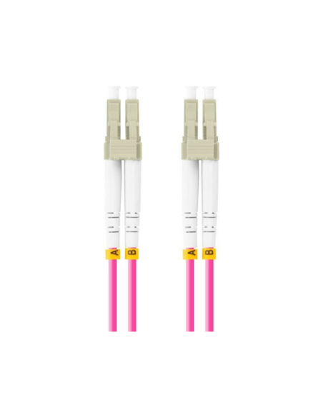 Lanberg FO-LULU-MD41-0005-VT Cable de fibra óptica e InfiniBand 0,5 m LC LC/UPC Violeta