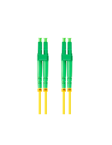 Lanberg FO-LALA-SD11-0020-YE Cable de fibra óptica e InfiniBand 2 m LC Amarillo