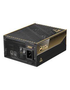 MSI MEG Ai1600T PCIE5 unidad de fuente de alimentación 1600 W 24-pin ATX ATX Negro