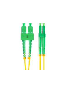 Lanberg FO-SALA-SD11-0020-YE Cable de fibra óptica e InfiniBand 2 m SC LC Amarillo