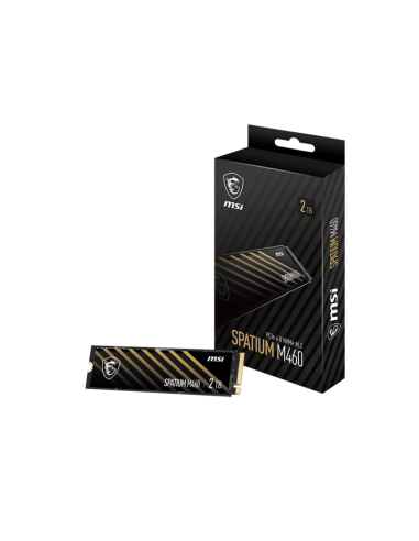 MSI Spatium M460 PCIe 4.0 NVMe M.2 1 TB PCI Express 4.0 3D NAND
