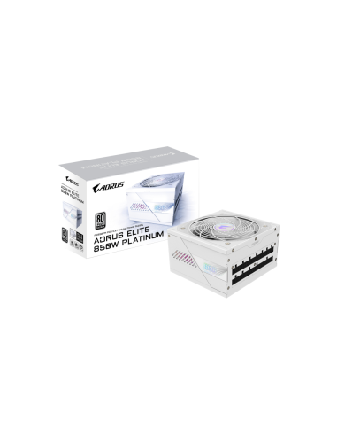GIGABYTE AORUS ELITE P850W ICE unidad de fuente de alimentación 850 W 20+4 pin ATX Blanco