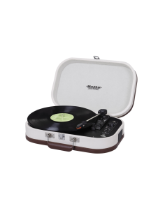 Trevi TT 1020 BT Tocadiscos de tracción directa Beige Semiautomático