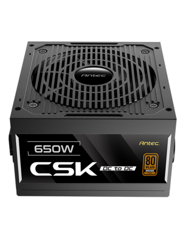 Antec CSK650DC EC unidad de fuente de alimentación 650 W 20+4 pin ATX ATX Negro