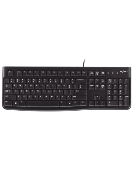 Logitech Keyboard K120 for Business teclado Universal USB QWERTY Español Negro